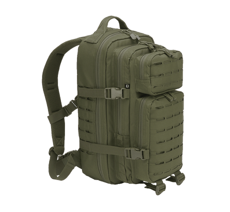 Sac à dos Brandit US Cooper Lasercut Medium 25 L fixations découpées au laser