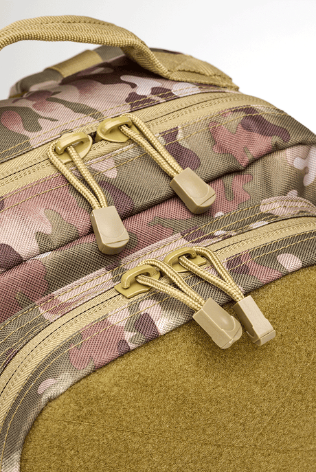 Sac à dos Brandit US Cooper Patch Medium 25 L surface auto-agrippante ceinture ventrale