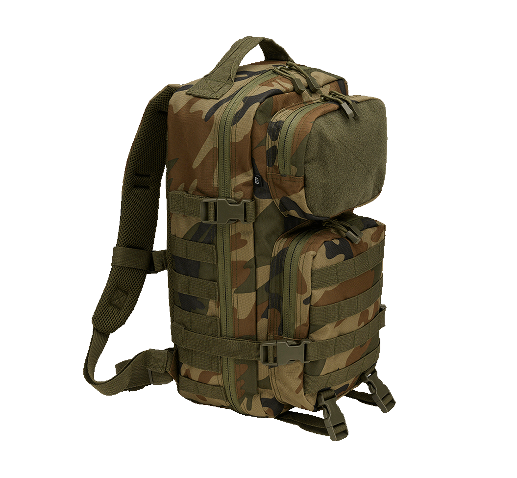 Sac à dos Brandit US Cooper Patch Medium 25 L surface auto-agrippante ceinture ventrale