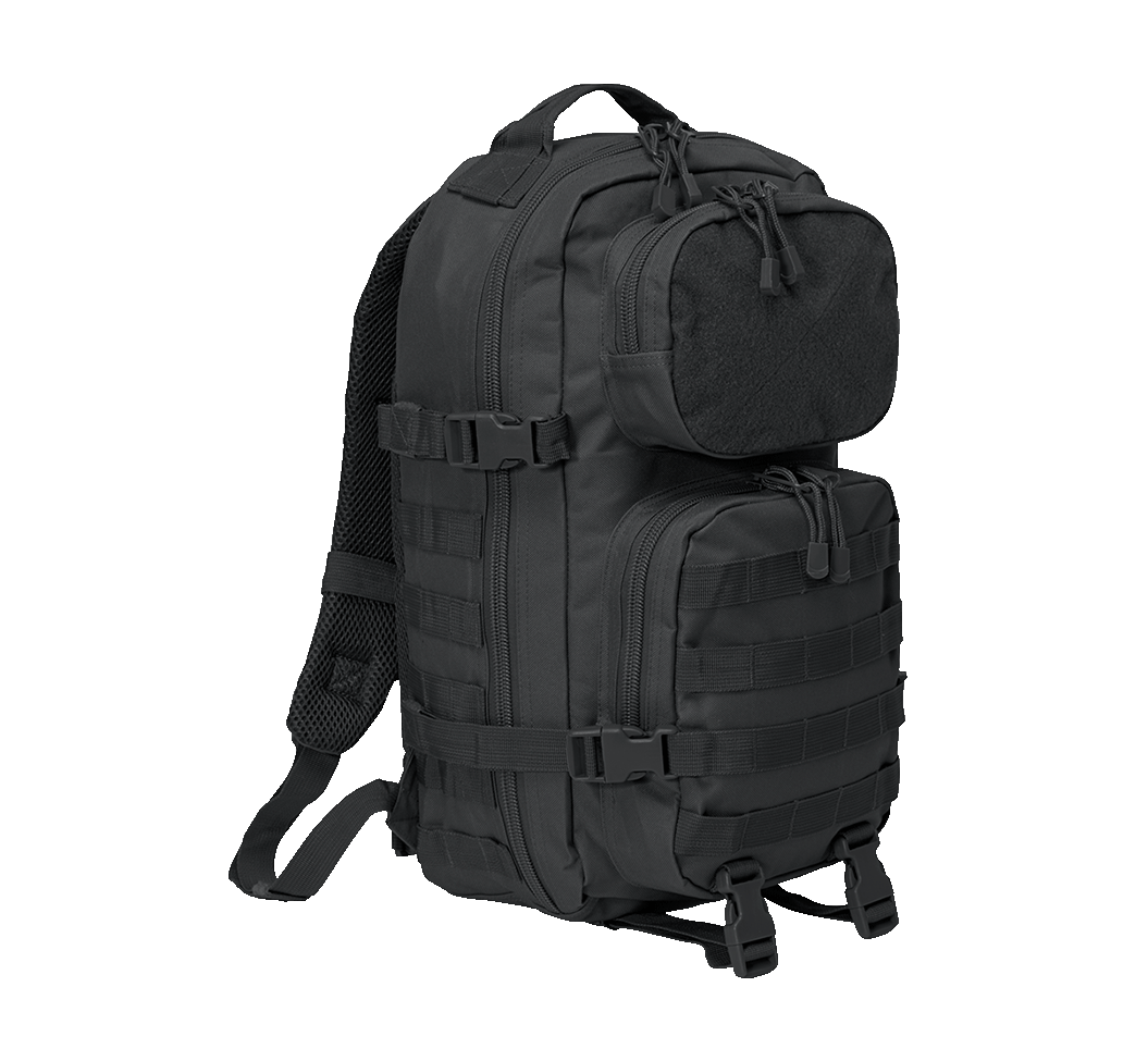 Sac à dos Brandit US Cooper Patch Medium 25 L surface auto-agrippante ceinture ventrale
