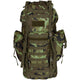 Sac à dos MFH BW MOLLE 65L avec Armature M95 CZ