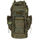 Sac à dos MFH BW MOLLE 65L avec Armature M95 CZ