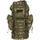 Sac à dos MFH BW MOLLE 65L avec Armature M95 CZ