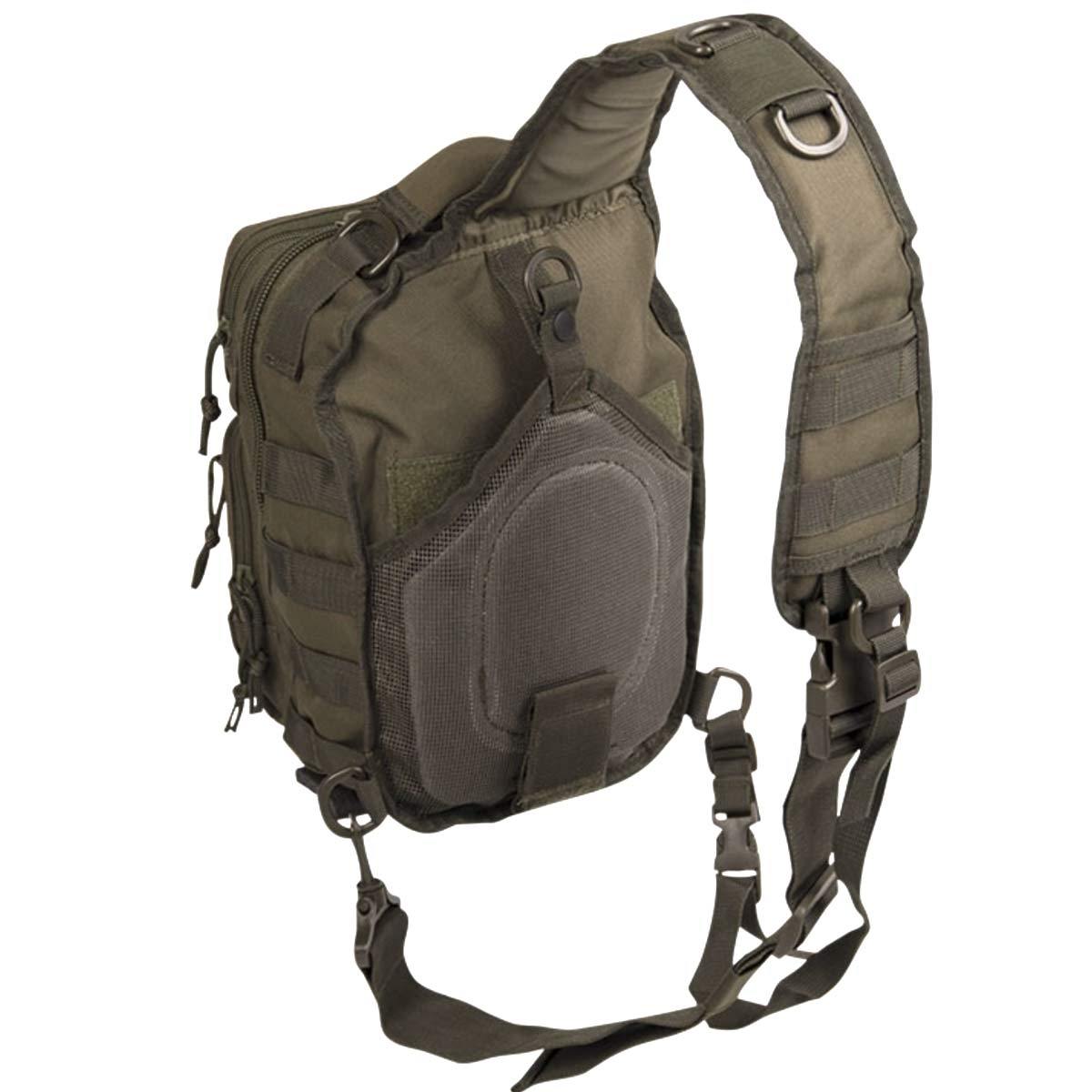 Sac à dos ASSAULT PACK SMALL ONE STRAP Mil - Tec - Vert olive - Welkit.com