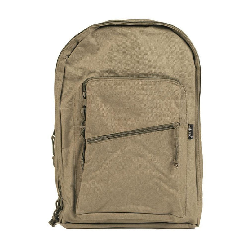 Sac à dos Mil-Tec Day Pack 25L polyester enduit PVC avec organisateur et bretelles rembourrées
