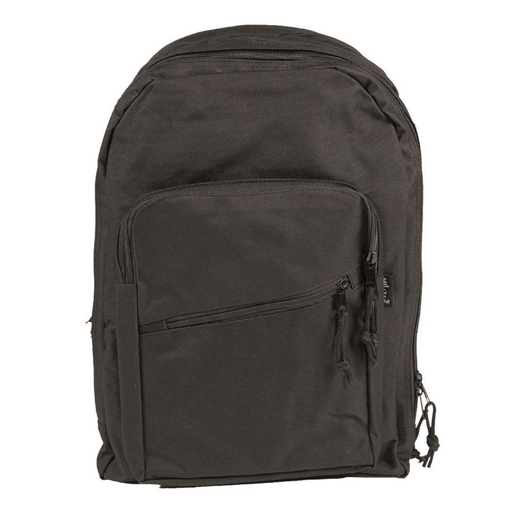 Sac à dos Mil-Tec Day Pack 25L polyester enduit PVC avec organisateur et bretelles rembourrées