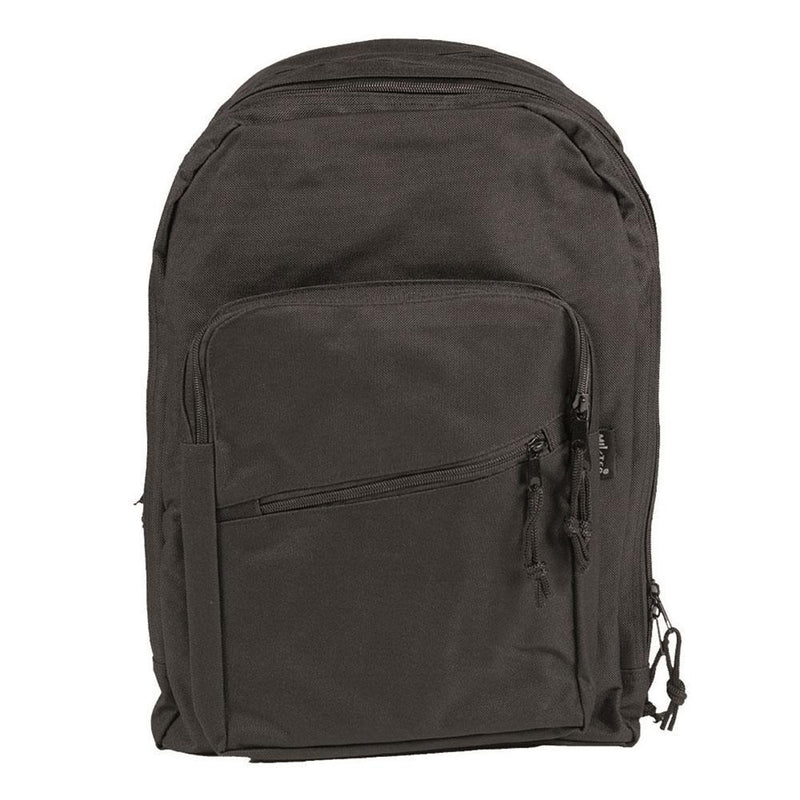Sac à dos Mil-Tec Day Pack 25L polyester enduit PVC avec organisateur et bretelles rembourrées