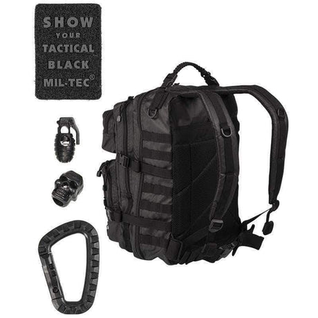 Sac à dos Mil-Tec US Assault Black 36L