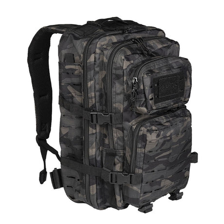 Sac à dos US ASSAULT LASER CUT 36L Mil - Tec - Camo sombre - Welkit.com