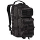 Sac à dos d'assaut Mil-Tec US 20 litres polyester enduit polyuréthane étanche avec poignée paracord et mousqueton ABS