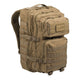 Sac à dos d'assaut Mil-Tec US 36 litres polyester 600D MOLLE classique avec compartiment hydratation