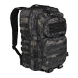 Sac à dos d'assaut Mil-Tec US 36 litres polyester 600D enduit PVC compartiment hydratation et MOLLE classique
