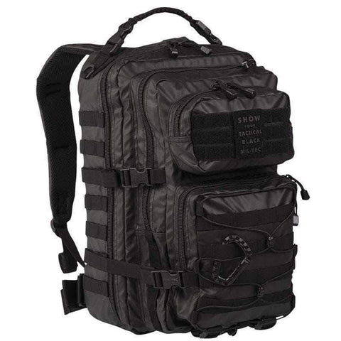 Sac à dos d'assaut Mil-Tec US Large 36 litres polyester 600D enduit polyuréthane étanche avec poignée paracord