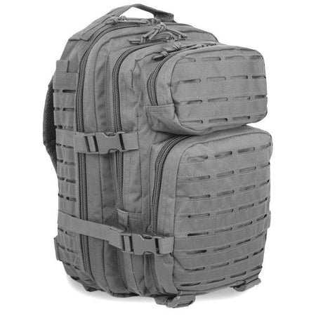 Sac à dos d'assaut Mil-Tec US Large 36 litres polyester PVC avec système Laser Cut frontal et compartiment hydratation