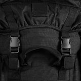 Sac à dos de combat Ares 100 L couvre-sac intégré et poches latérales amovibles MOLLE
