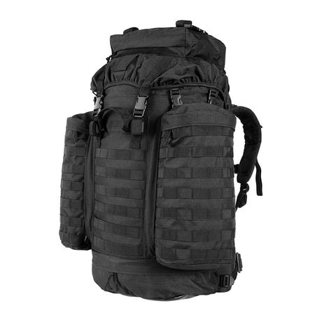 Sac à dos de combat Ares 100 L couvre-sac intégré et poches latérales amovibles MOLLE