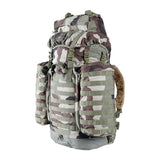 Sac à dos de combat Ares 100 L couvre-sac intégré et poches latérales amovibles MOLLE