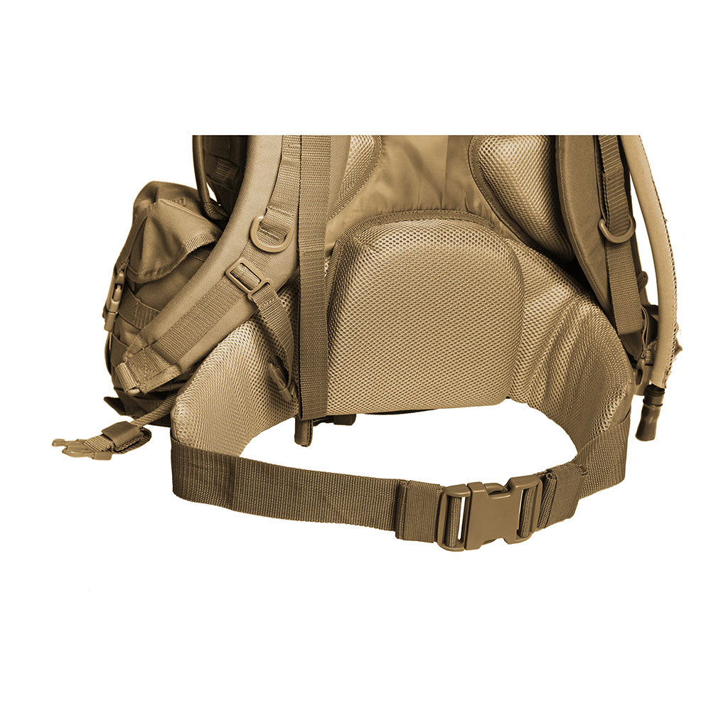 Sac à dos de combat Ares Cougar 45 L ceinture ventrale amovible et bandes MOLLE