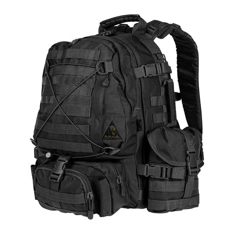 Sac à dos de combat Ares Cougar 45 L ceinture ventrale amovible et bandes MOLLE