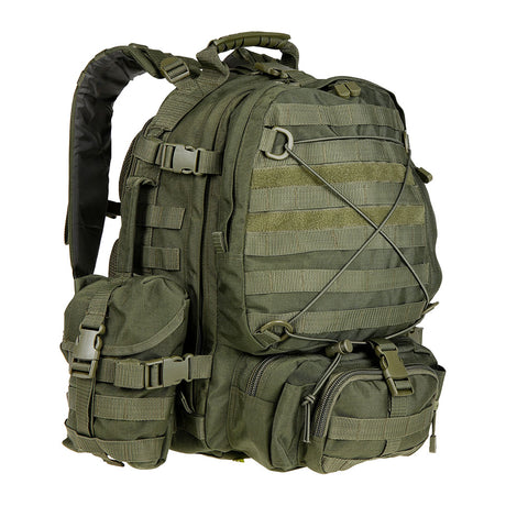 Sac à dos de combat Ares Cougar 45 L ceinture ventrale amovible et bandes MOLLE