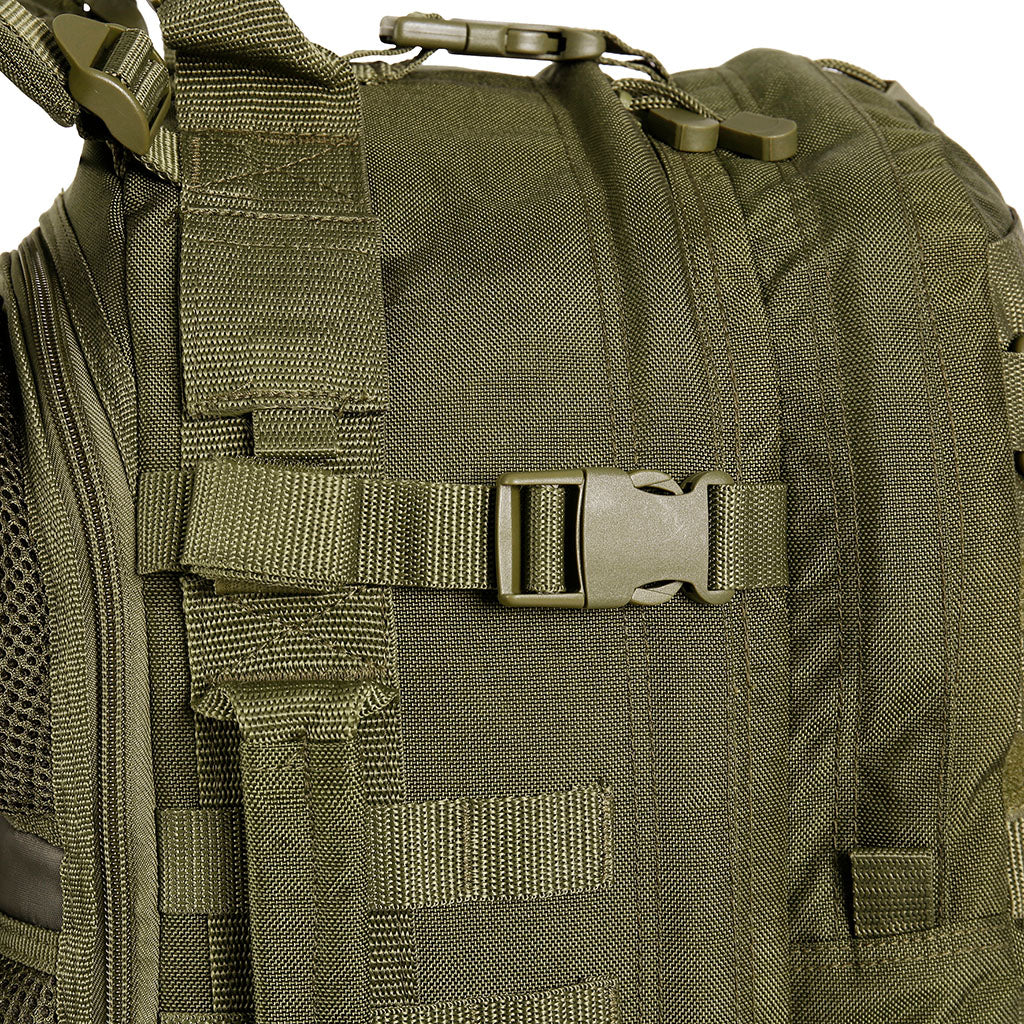 Sac à dos de combat Ares Cougar 45 L ceinture ventrale amovible et bandes MOLLE