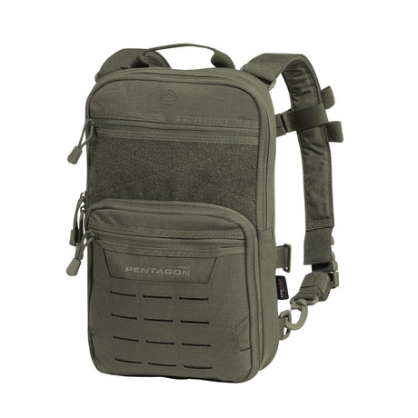 Sac à dos extensible Pentagon Quick 5 à 17 L en Cordura 500D avec poche hydratation 2 L