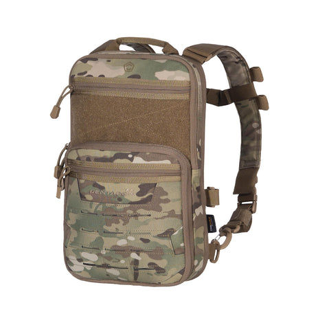 Sac à dos extensible Pentagon Quick 5 à 17 L en Cordura 500D avec poche hydratation 2 L