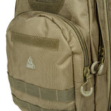 Sac à dos modulable Ares 20 à 30 L à soufflet avec sangle ventrale et système MOLLE