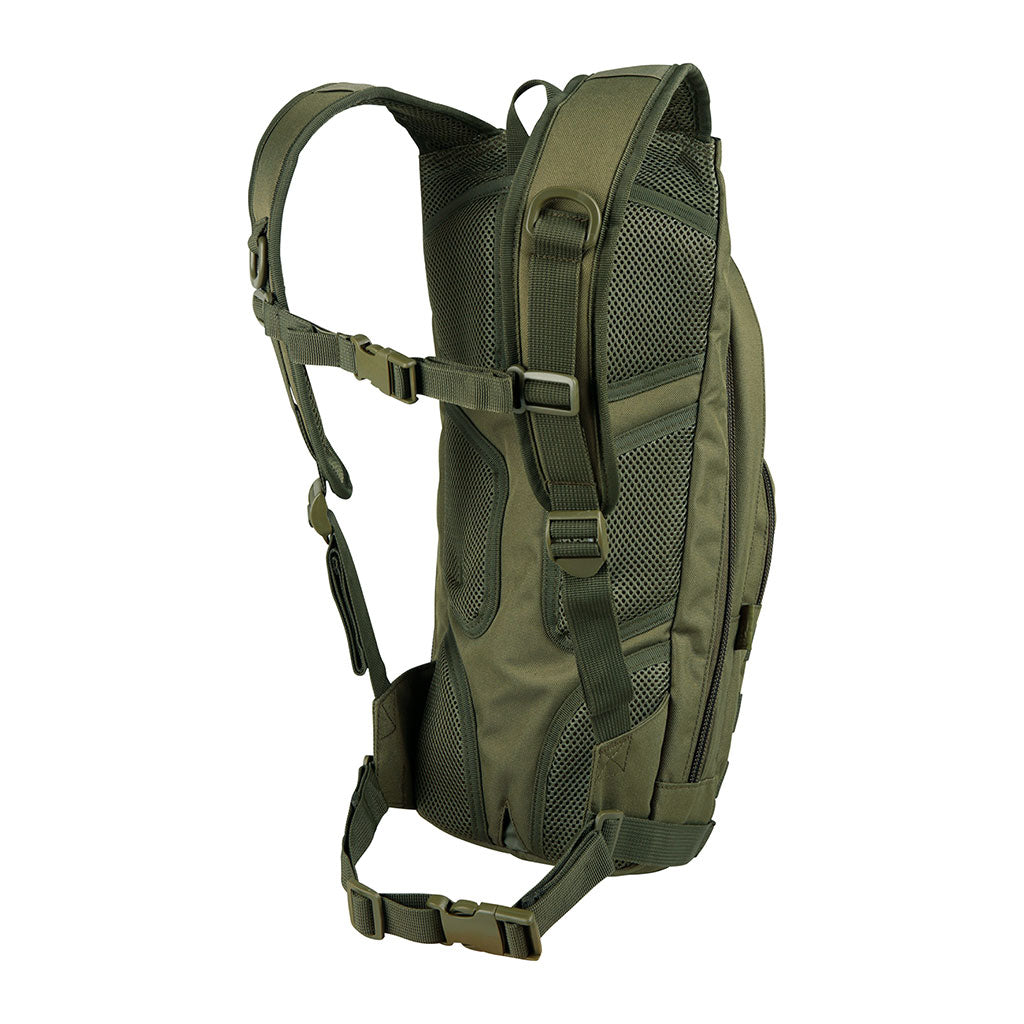 Sac à dos modulable Ares 20 à 30 L à soufflet avec sangle ventrale et système MOLLE