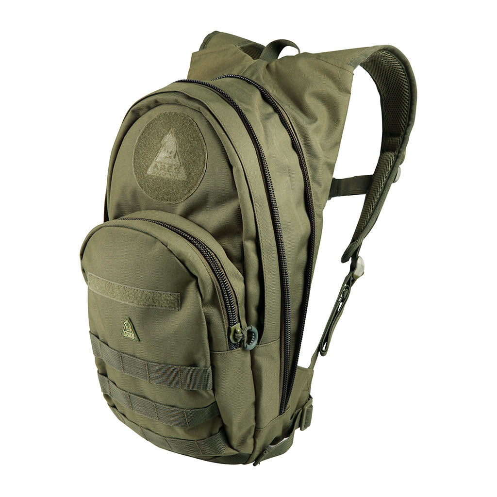 Sac à dos modulable Ares 20 à 30 L à soufflet avec sangle ventrale et système MOLLE