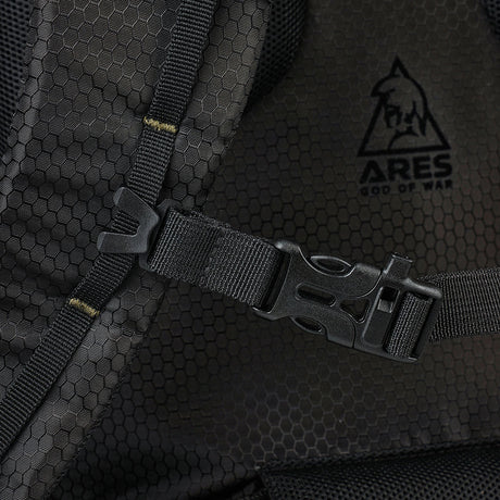 Sac à dos polyvalent Ares Panorama 40 L compartiment inférieur détachable et housse de pluie