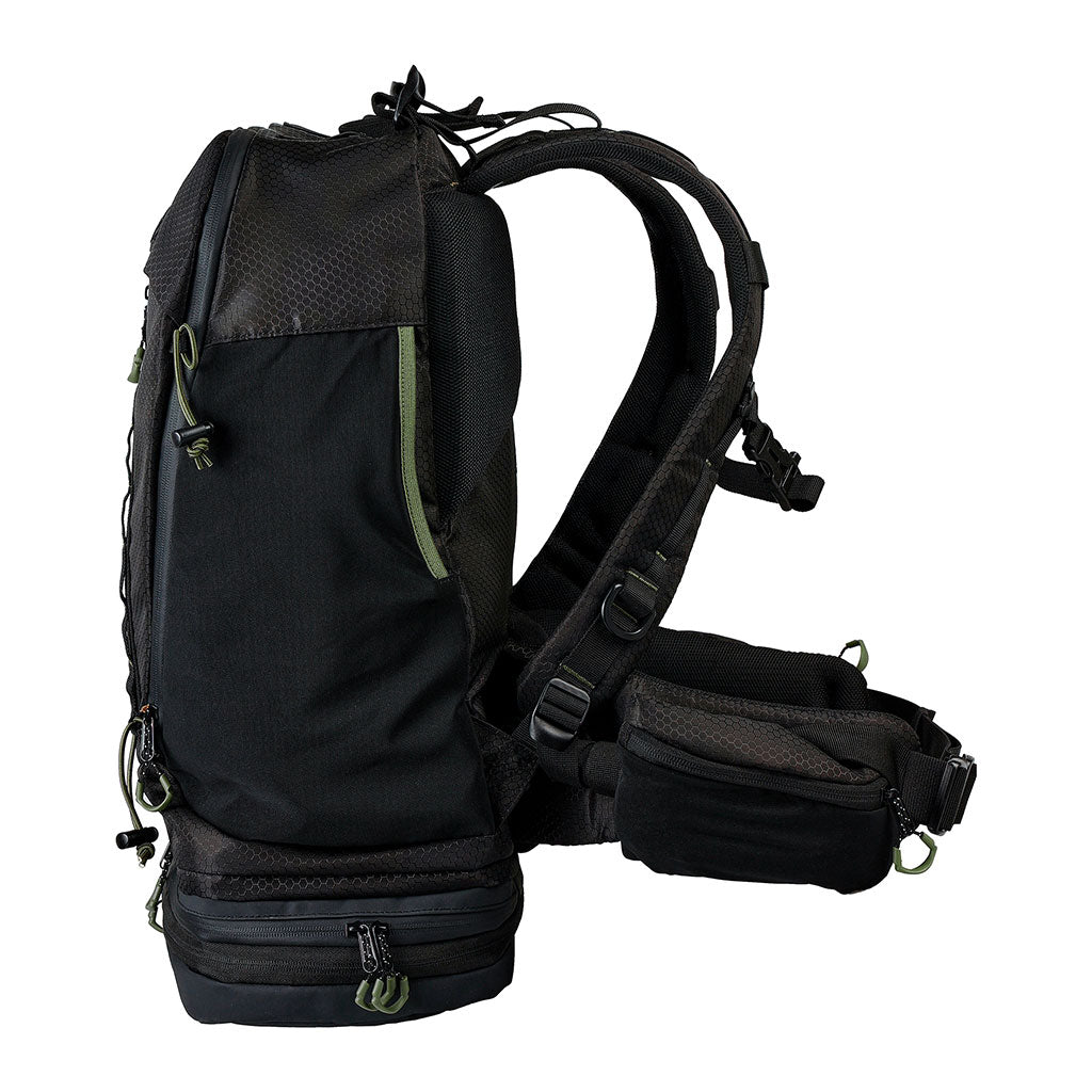 Sac à dos polyvalent Ares Panorama 40 L compartiment inférieur détachable et housse de pluie