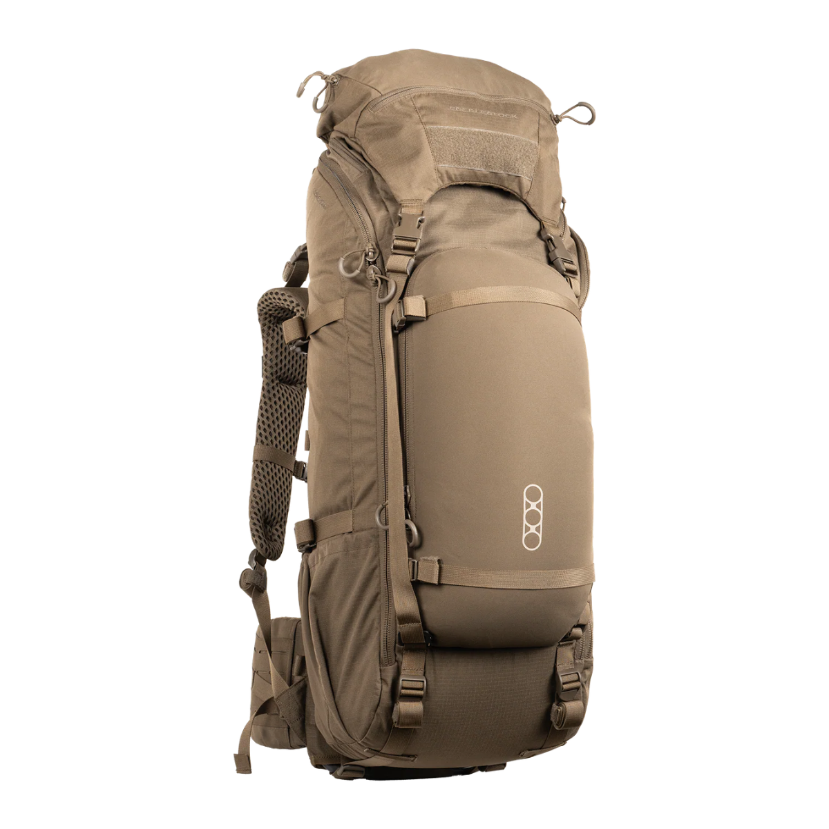 Sac à dos tactique Eberlestock Brute 4500 74 L en nylon ripstop avec harnais Contour réglable