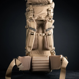 Sac à dos tactique Eberlestock Brute 6500 106 L en nylon ripstop avec harnais Contour réglable