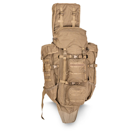 Sac à dos tactique Eberlestock Operator G4 98 L avec fourreau intégré, cadre Intex-II et coiffe amovible