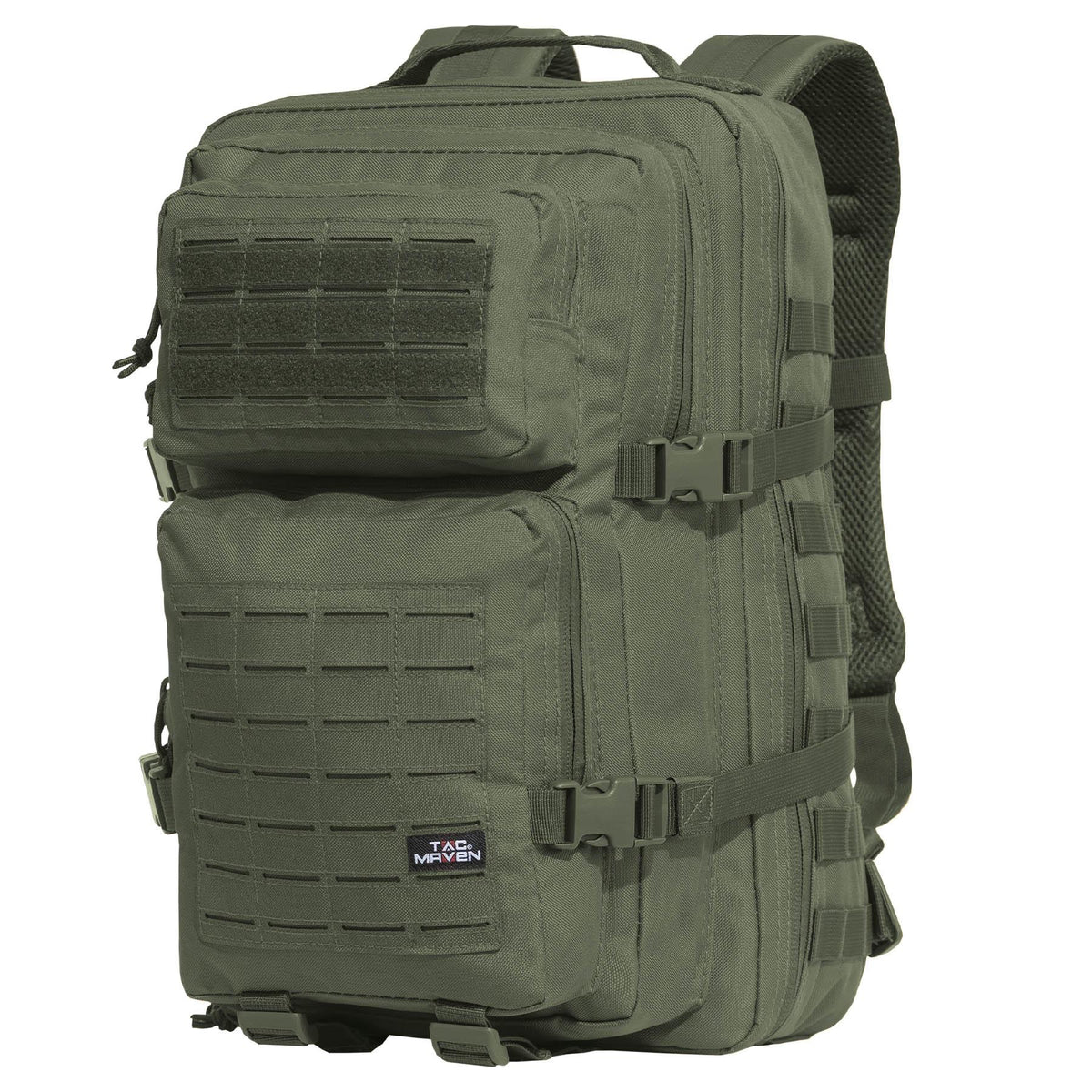 Sac à dos tactique Tac Maven Assault Large LC 51 L en polyester 600D MOLLE découpé laser