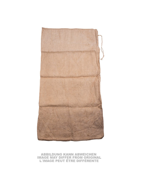 Sac à vivres en toile de jute de l'armée suisse, surplus d'occasion, lot de 5