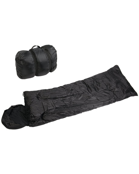 Sac de couchage Mil-Tec Pilot 185 x 75 cm doublure coton confort 4 °C norme ISO 23537-1