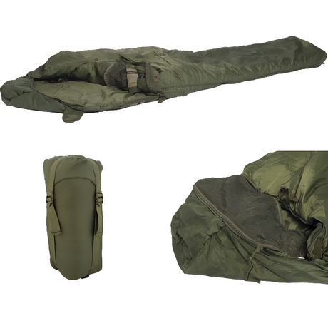 Sac de couchage Mil-Tec Tactical 5 nylon Teflon DuPont garnissage Thermolite 300 g/m² confort 0°C extrême -23°C