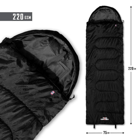 Sac de couchage Tac Maven Sentinel fibre creuse 220 g/m² confort 15 °C 1 050 g