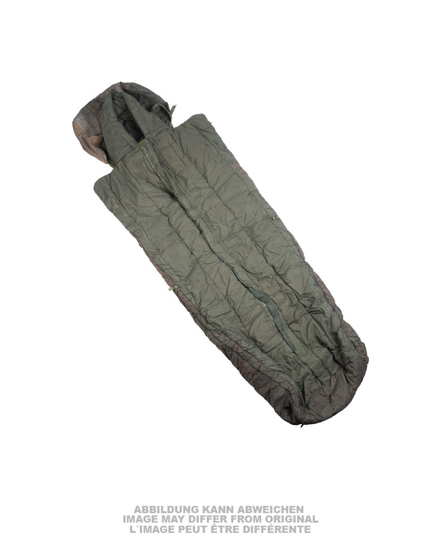 Sac de couchage sarcophage de l'armée grecque de 180 à 200 cm, occasion