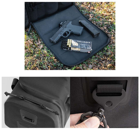 Sac de tir Magpul DAKA Range Bag Large 40 litres en nylon enduit, fond Hypalon