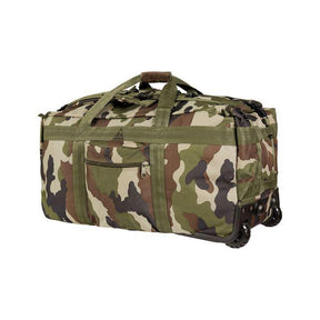Sac de voyage Ares à roulettes 120L, compartiment central à ouverture totale, bretelles sac à dos