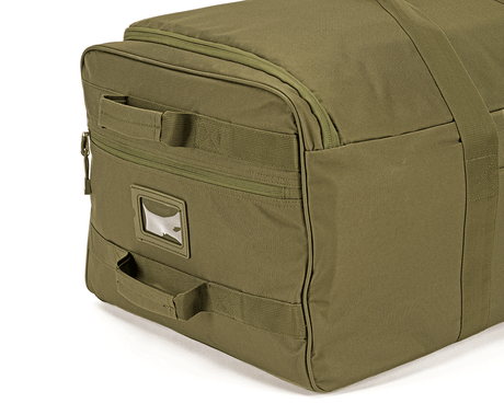 Sac de voyage Brandit US Cooper Trolley 140 L polyester 600D trois roulettes MOLLE