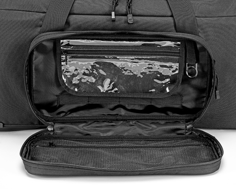 Sac de voyage Brandit US Cooper Trolley 140 L polyester 600D trois roulettes MOLLE