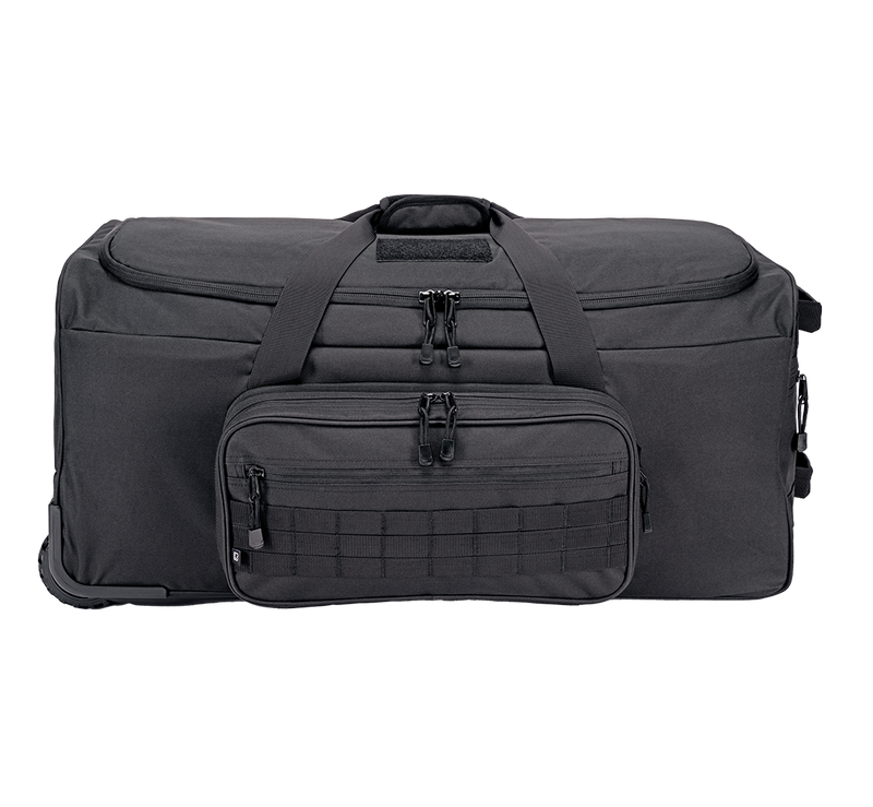 Sac de voyage Brandit US Cooper Trolley 140 L polyester 600D trois roulettes MOLLE