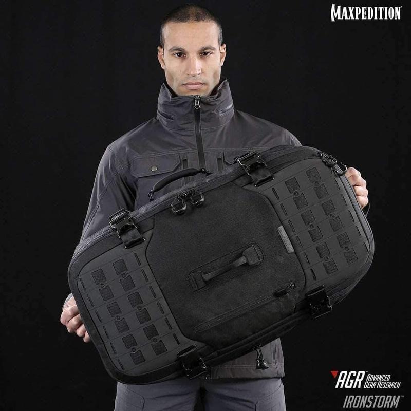 Sac de voyage IRONSTORM ADVENTURE 62L Maxpedition - Noir - Welkit.com