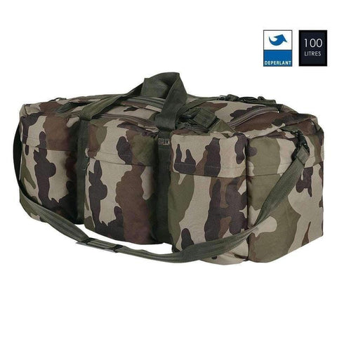 Sac de voyage Opex OTAN 100 L en polyester déperlant, 8 poches extérieures