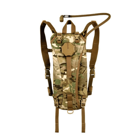 Sac d'hydratation Source Tactical 2 ou 3 L interface QCA et port de remplissage externe