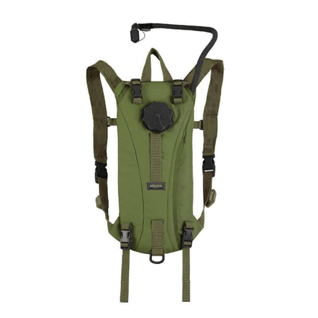 Sac d'hydratation Source Tactical 2 ou 3 L interface QCA et port de remplissage externe